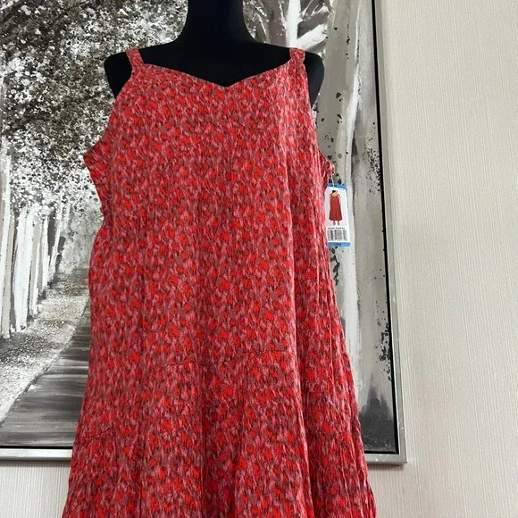 NWT Joie‎ Tea Rose Maxi 100% Cotton Dress - Size Large - Picture 7 of 10